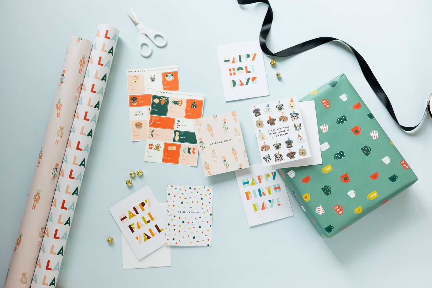 Holiday Gift Sticker Sheet (Set of 2)