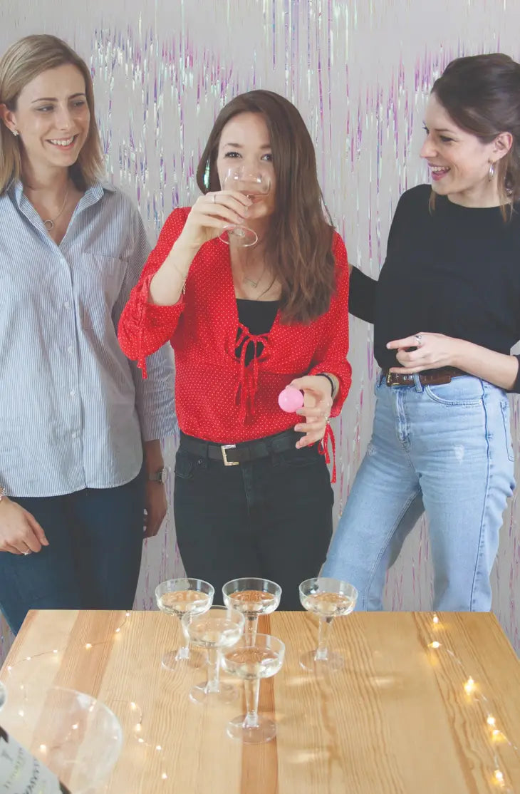 Prosecco Pong Drinking Game