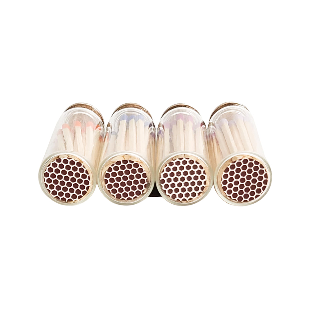 Neapolitan Matches in Small Corked Vial