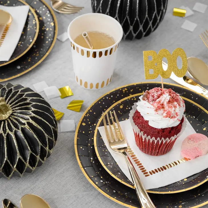 Starry Night Small Paper Party Plates