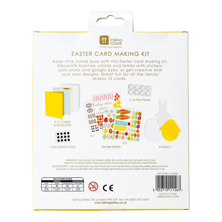 Rainbow Easter Card Making Kit