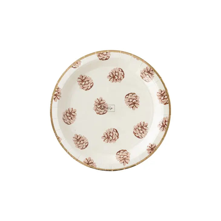 Harvest Pinecone Plate
