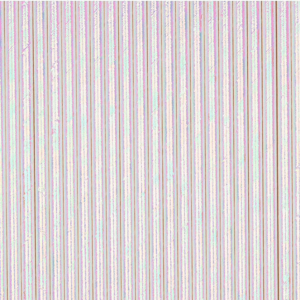 Foil Iridescent Paper Straws