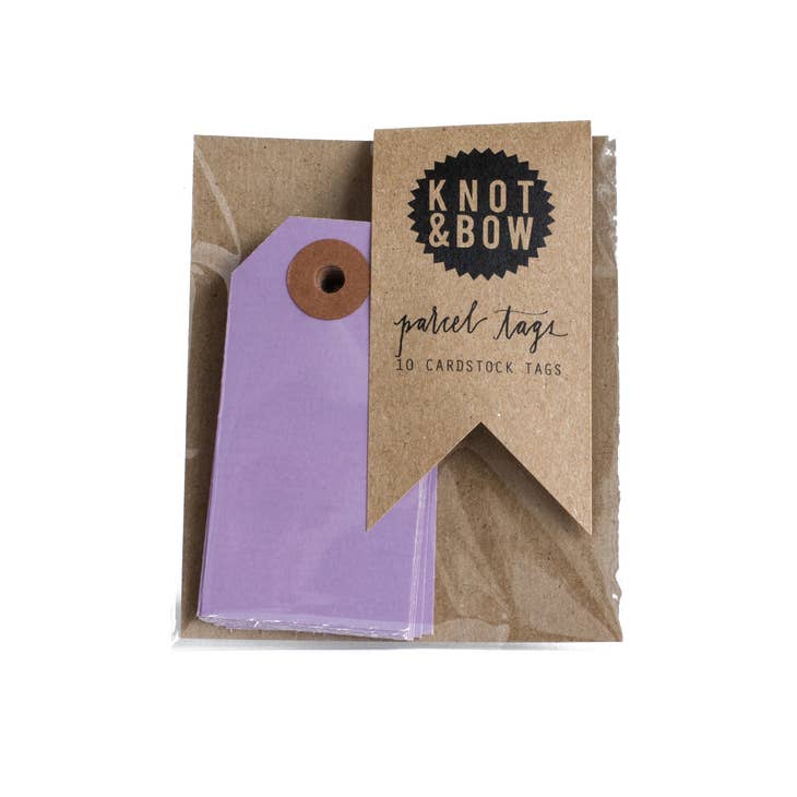 Parcel Tags - Violet
