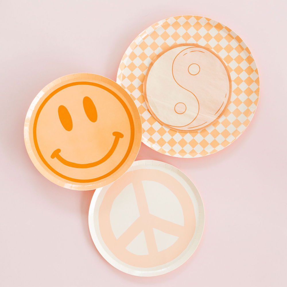 Peace & Love Yin & Yang Napkins
