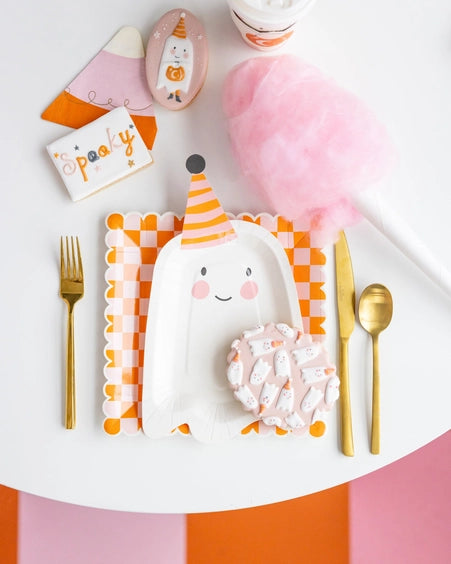 Ghoul Gang Candy Corn Cocktail Napkin