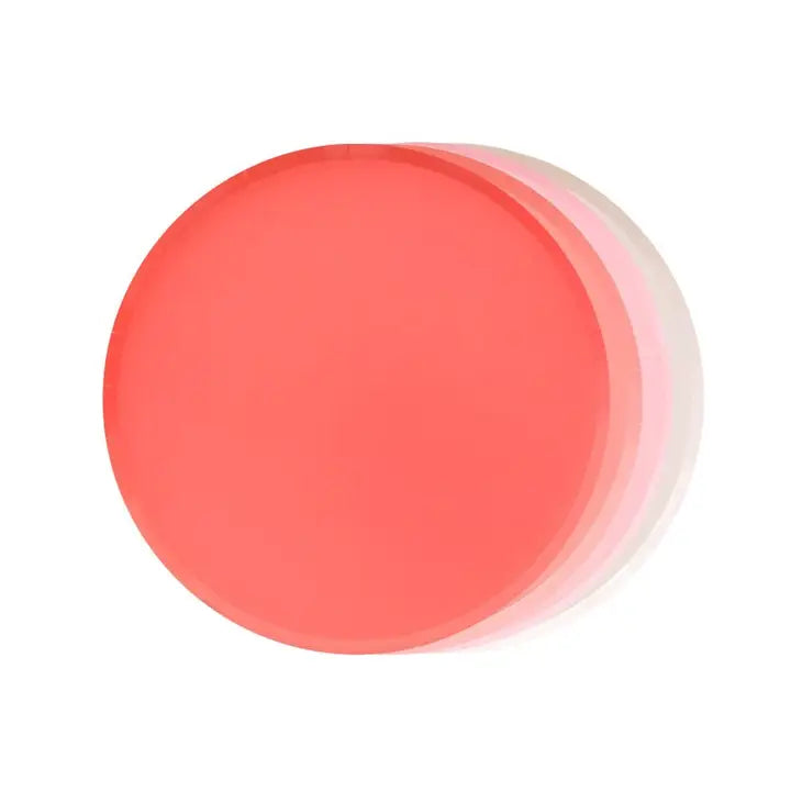 Pretty In Pink Plate Set - Dinner and Lunch Sizes Available