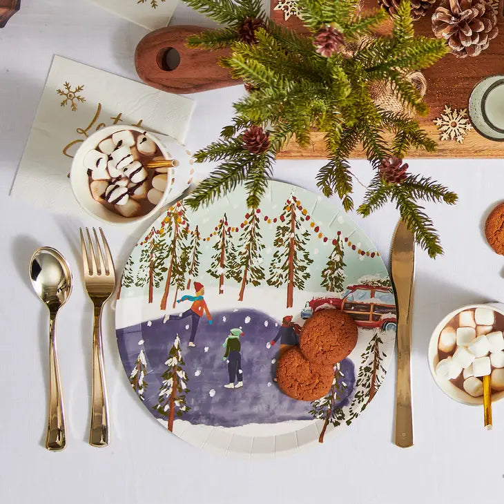Winter Wonderland Large Plates