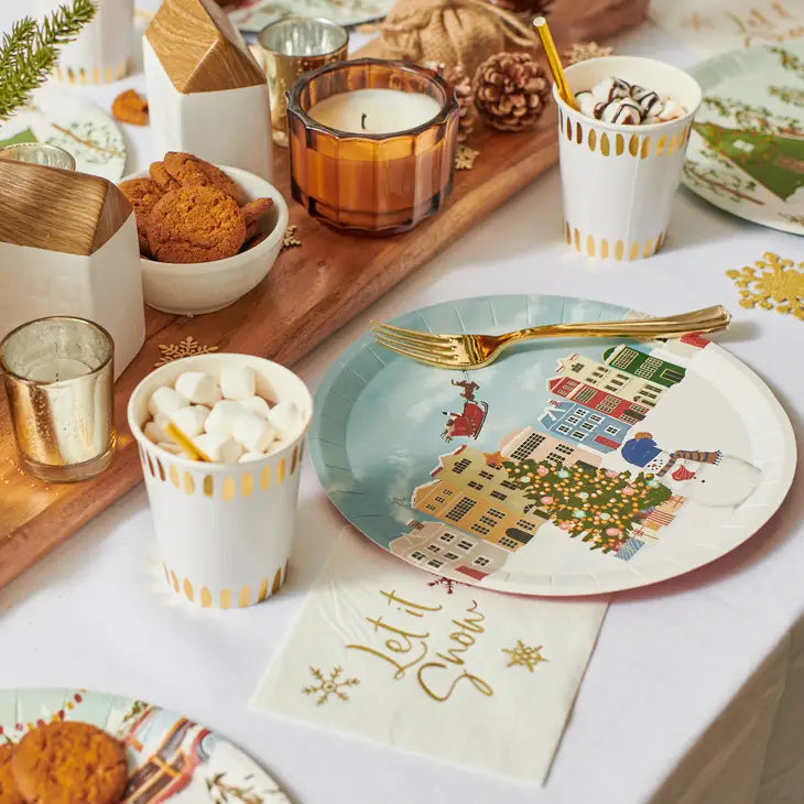 Winter Wonderland Large Plates