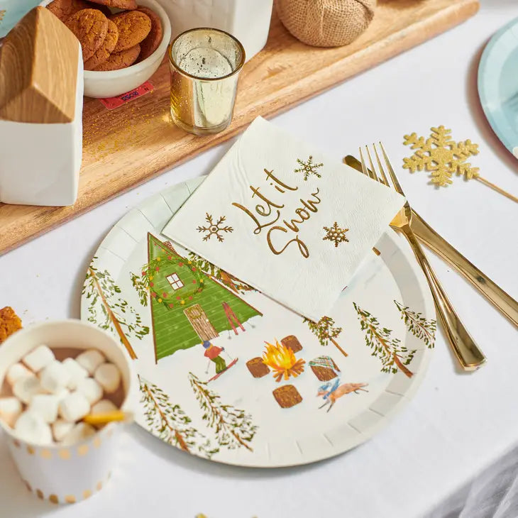 Winter Wonderland Large Plates