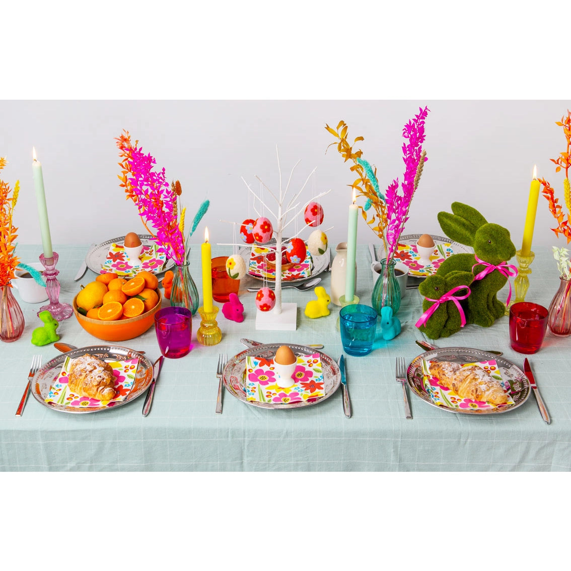 Recyclable Floral Napkins