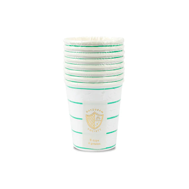 Clover Frenchie Striped 9oz Cup